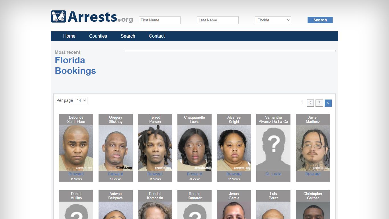 Florida Arrests and Inmate Search